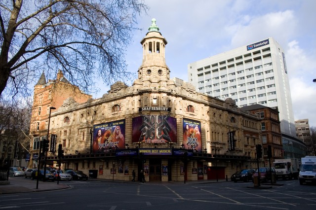 Shaftesbury Theatre Front